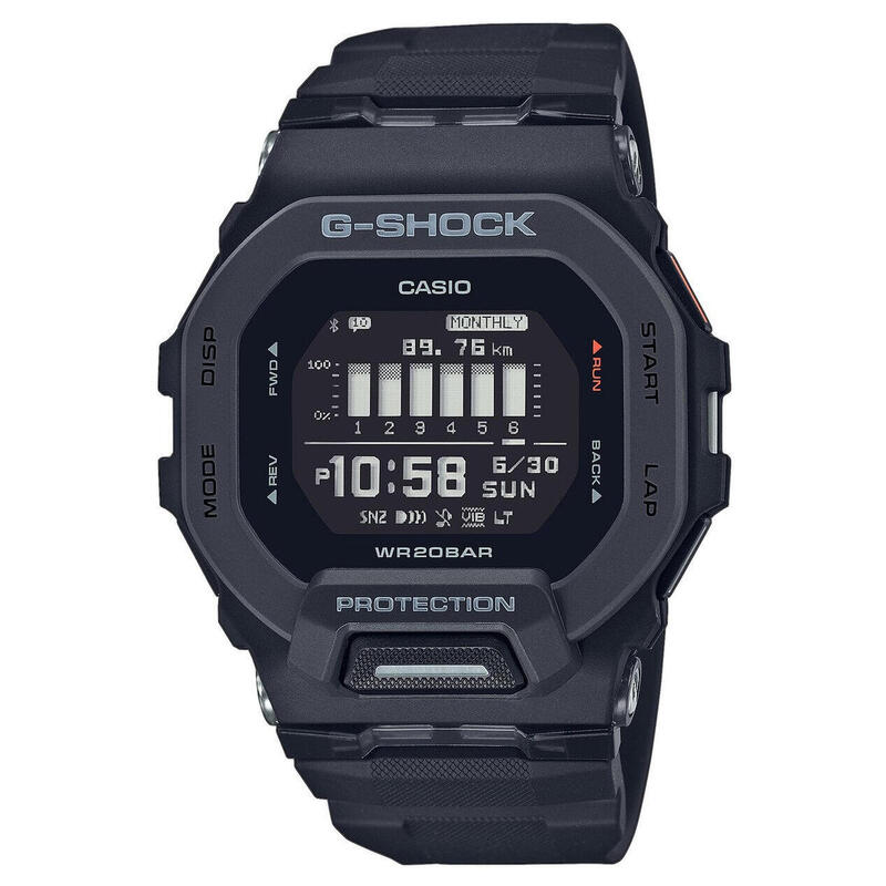 Casio Digital Hommes Noir / Noir GBD-200-1ER