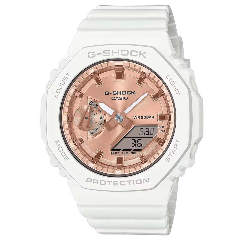 Casio Analogique - Digital Femme Ip-rosé / Blanc GMA-S2100MD-7AER