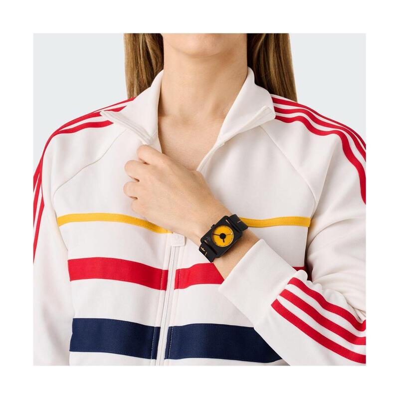 Adidas Originals Analoog  Horloge Zwart/Geel AOST24544