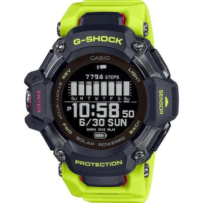 Casio digitaal horloge groen/zwart gbd-h2000-1a9er