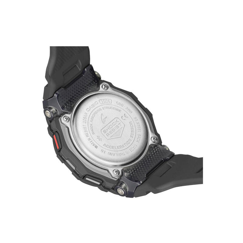 Ceas barbatesc Casio GBD-200-1ER, Quartz, 44mm, 20ATM