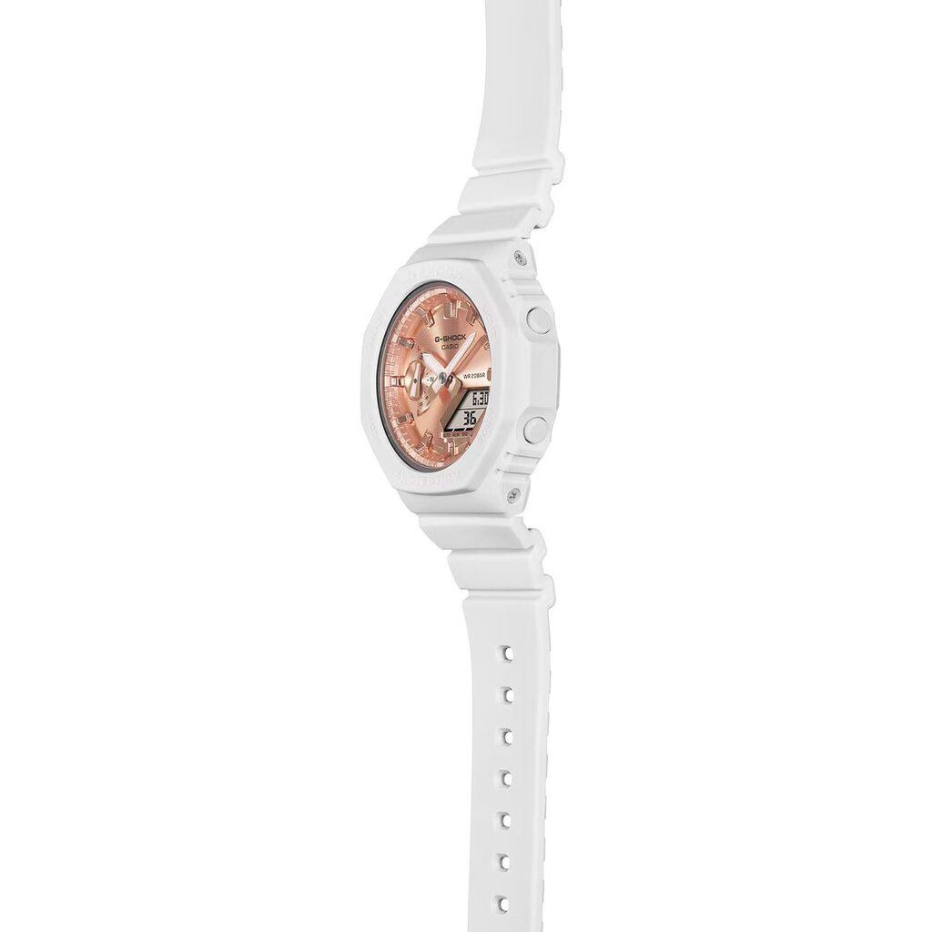 Casio Analogique - Digital Montre Blanc/Ip-rosé GMA-S2100MD-7AER 4/6