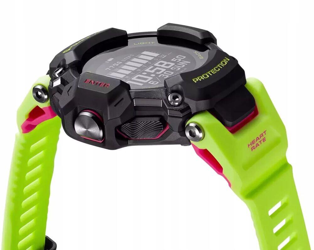 Casio Digital Montre Vert/Noir GBD-H2000-1A9ER 3/6