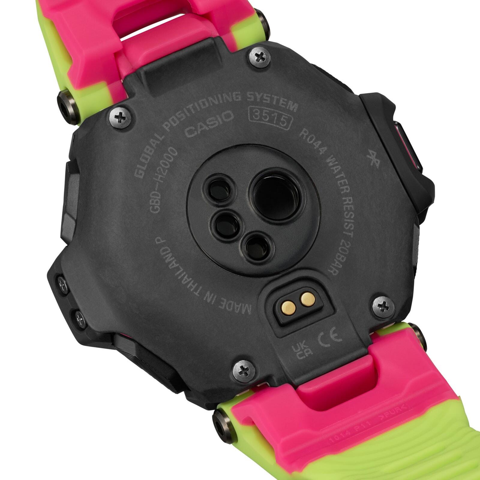 Casio Digital Montre Vert/Noir GBD-H2000-1A9ER 4/6