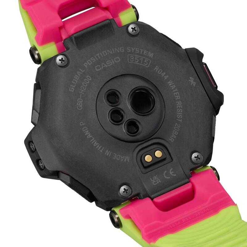 Ceas barbatesc Casio GBD-H2000-1A9ER, Quartz, 53mm, 20ATM
