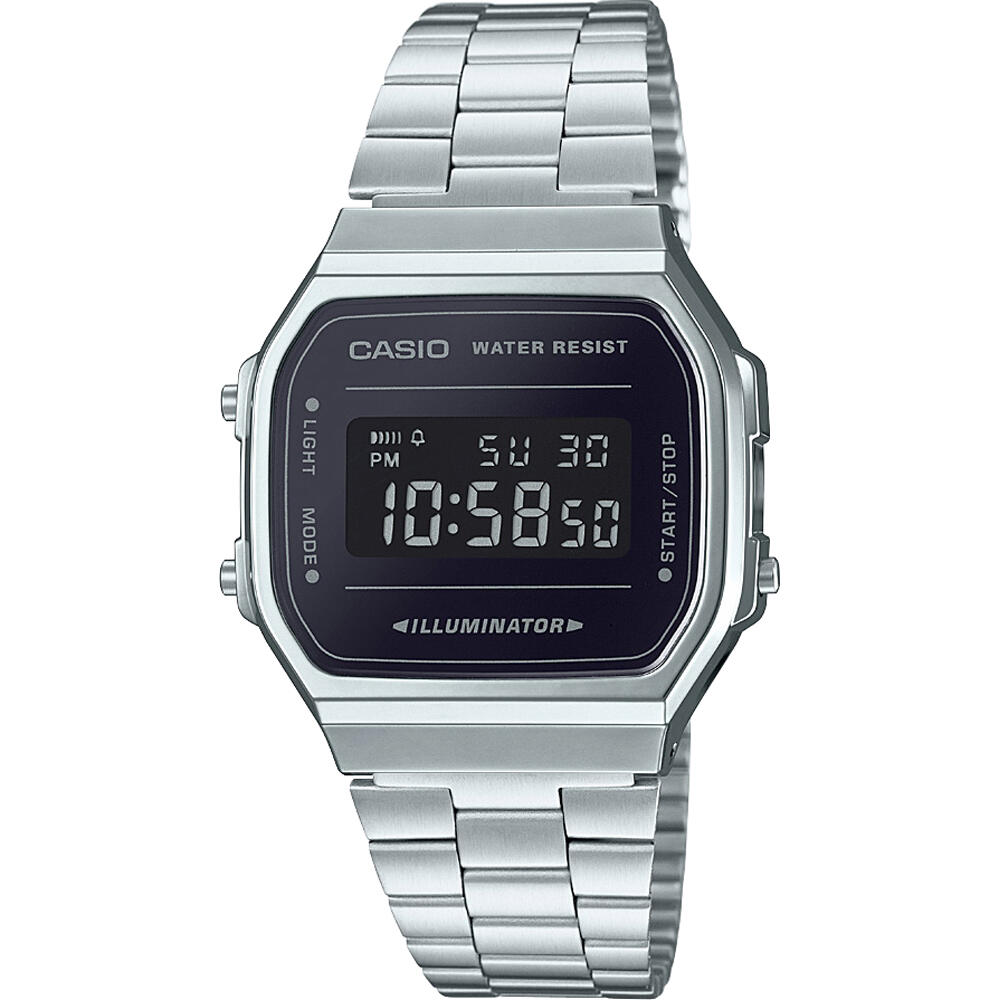 Casio - Montre Homme Casio A168wem-1ef, Quartz, 36mm, 3atm - Montre - Gris|noir - Taille Unique - Decathlon