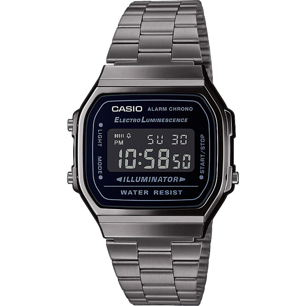 Casio - Montre Unisexe Casio A168wehb-1aef - Montre - Gris|noir - Taille Unique - Decathlon