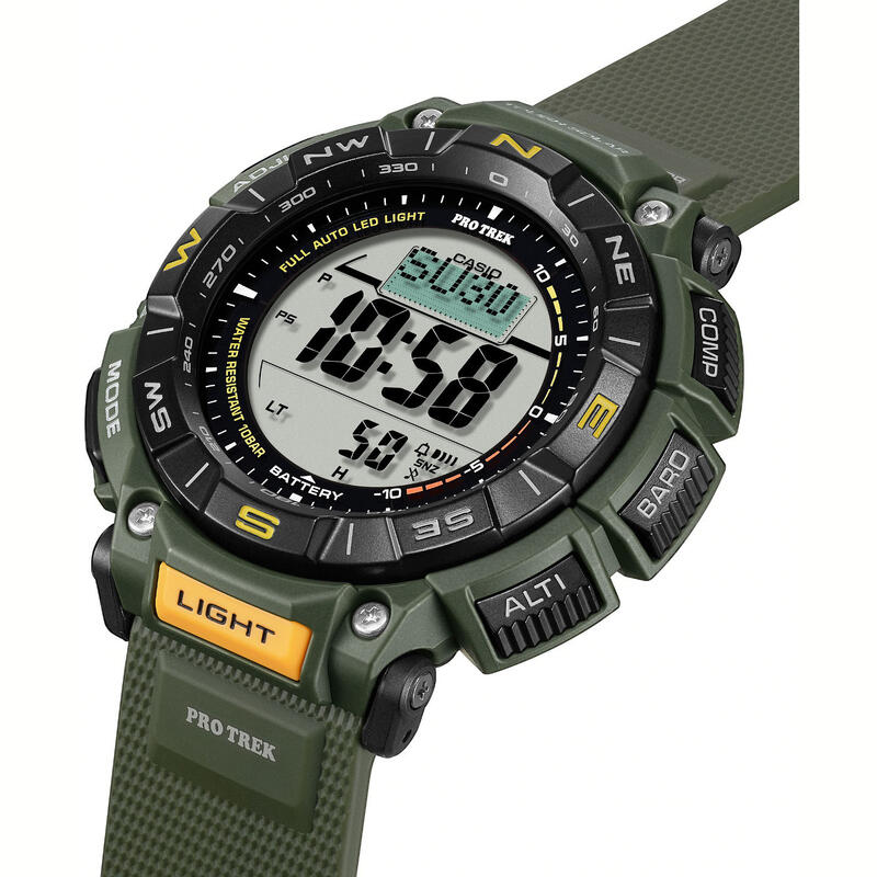 Casio Digitaal  Horloge Groen/LCD PRG-340-3ER