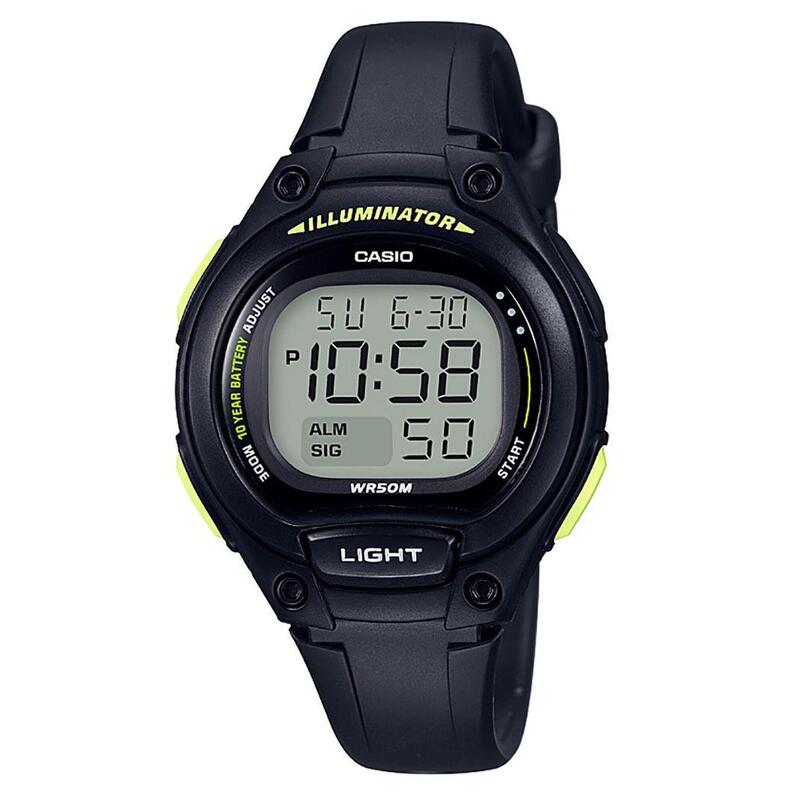 Casio Digitaal  Horloge Zwart/LCD LW-203-1BVEF