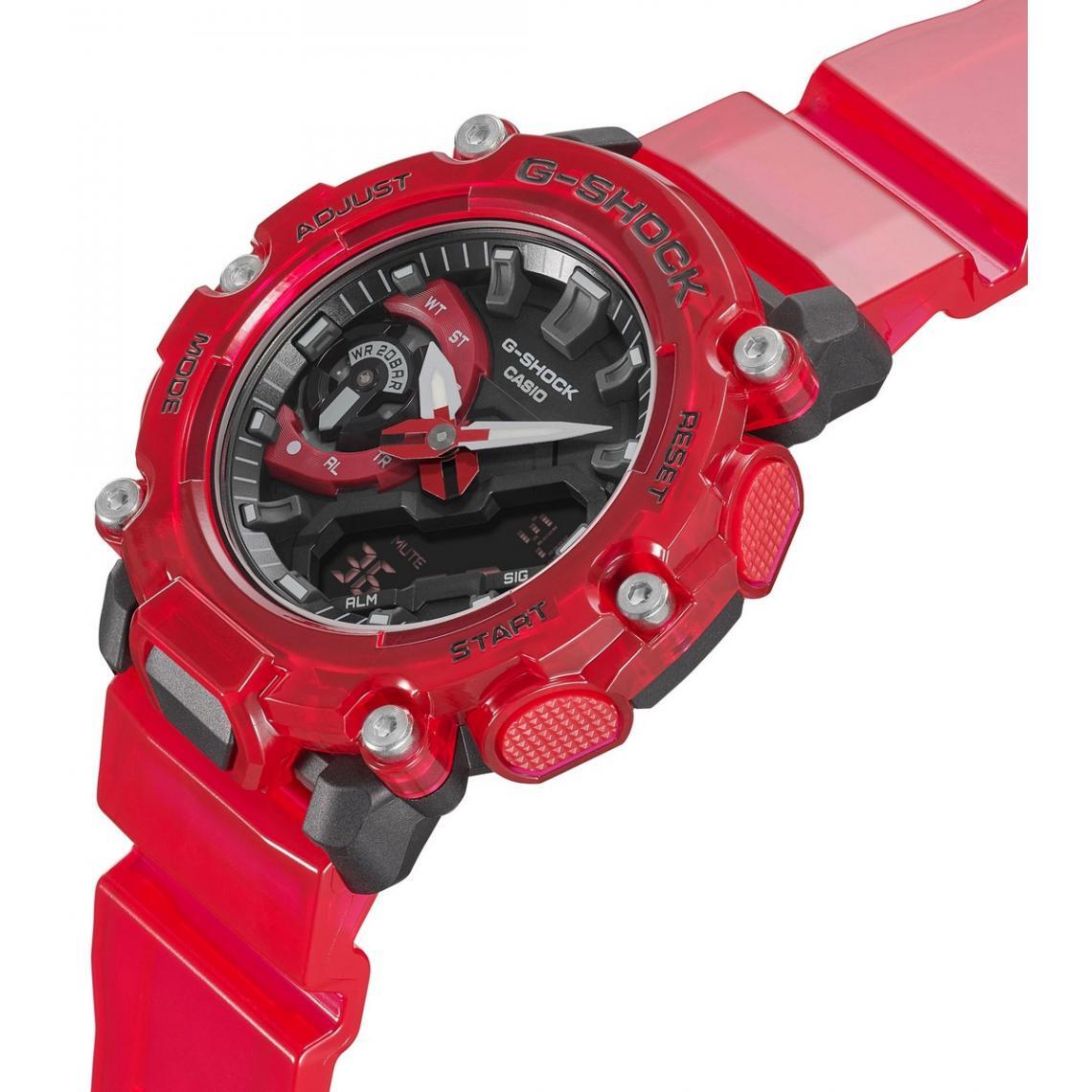 Casio Analog Digital Uhr Rot/Schwarz GA-2200SKL-4AER 2/6