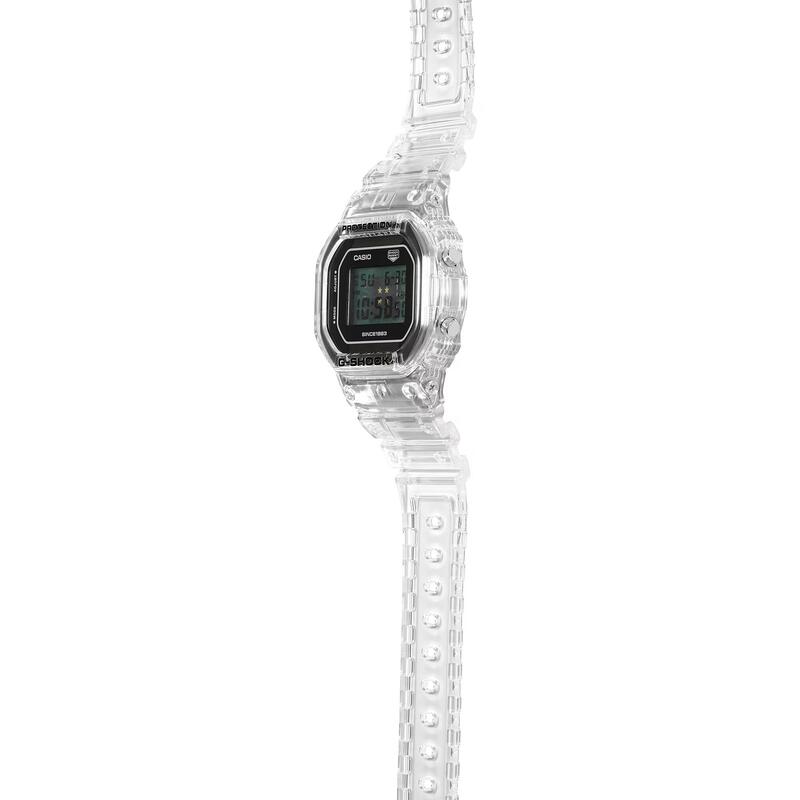 Casio Digitaal  Horloge Transparant/Zwart DW-5040RX-7ER