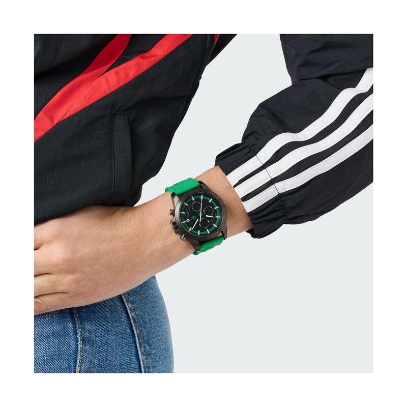 Adidas Originals Chronographe Unisexe Noir / Vert AOFH24522