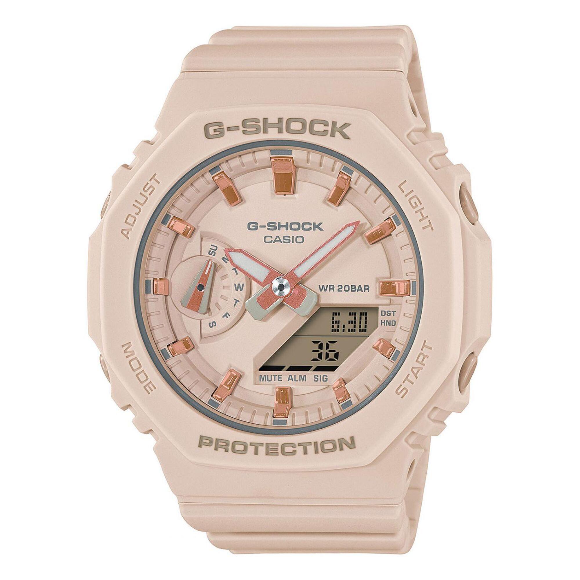 Casio - Montre Femme Casio Gma-s2100-4aer, Quartz, 43mm, 20atm - Montre - Rose - Taille Unique - Decathlon