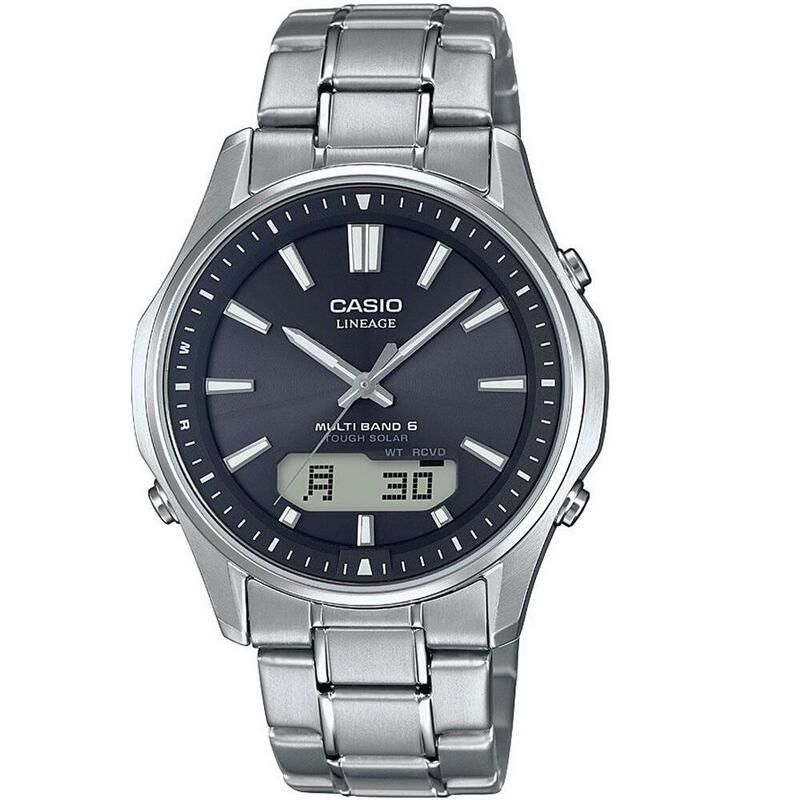 Casio Analoog en digitaal  Horloge Zilverkleurig/Zwart LCW-M100TSE-1AER