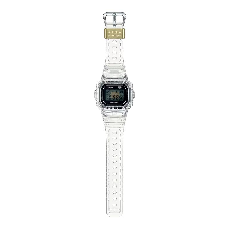 Casio Digitaal  Horloge Transparant/Zwart DW-5040RX-7ER