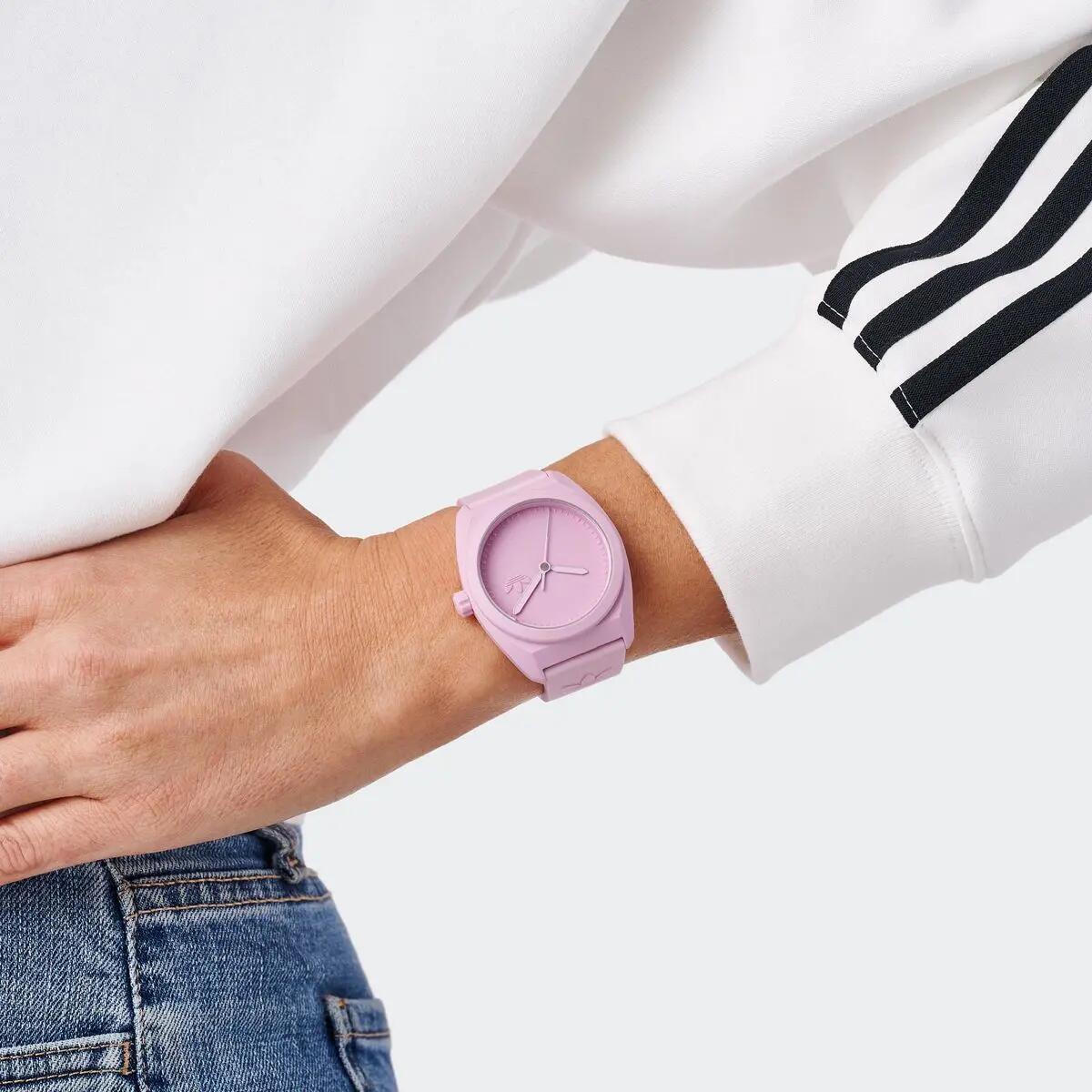 Adidas Originals Analogique Montre Rose/Rose AOST24056 4/6