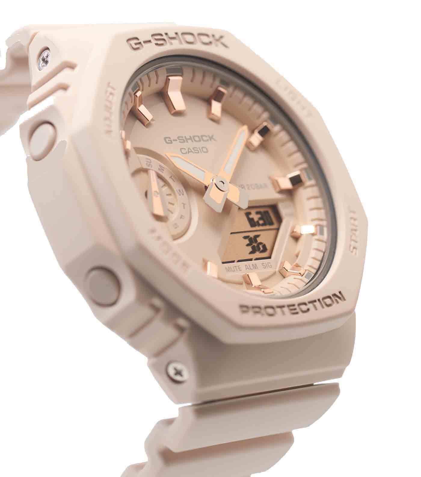 Montre Femme Casio GMA-S2100-4AER, Quartz, 43mm, 20ATM 3/6