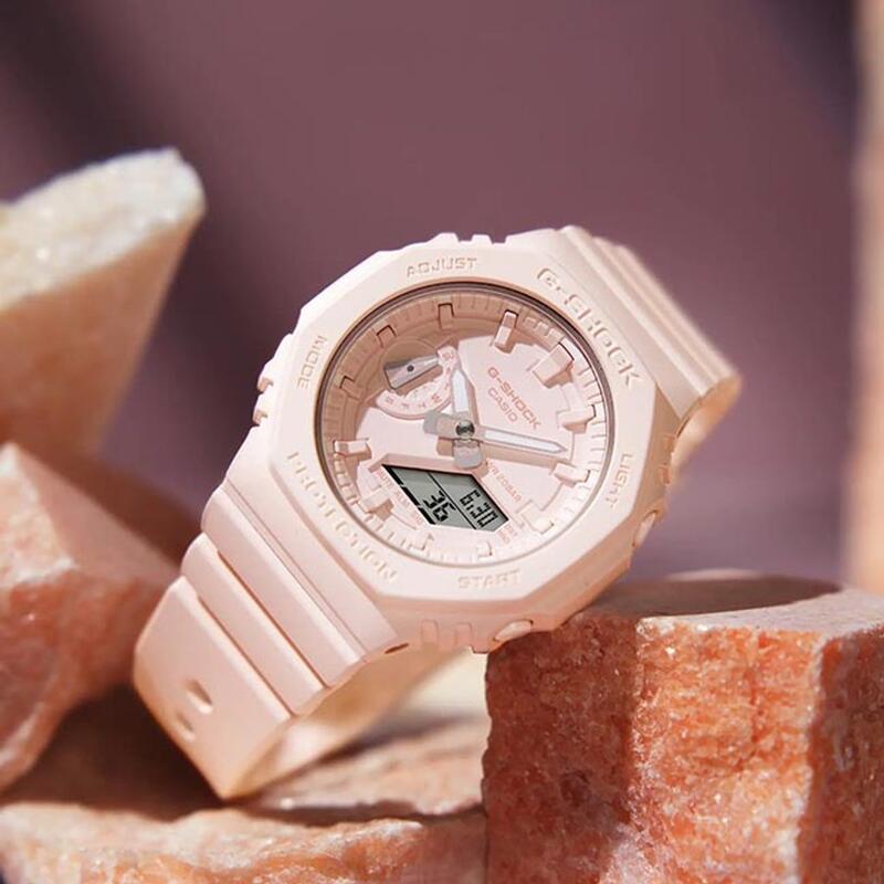 Casio Analogique - Digital Femme Rose / Rose GMA-S2100BA-4AER