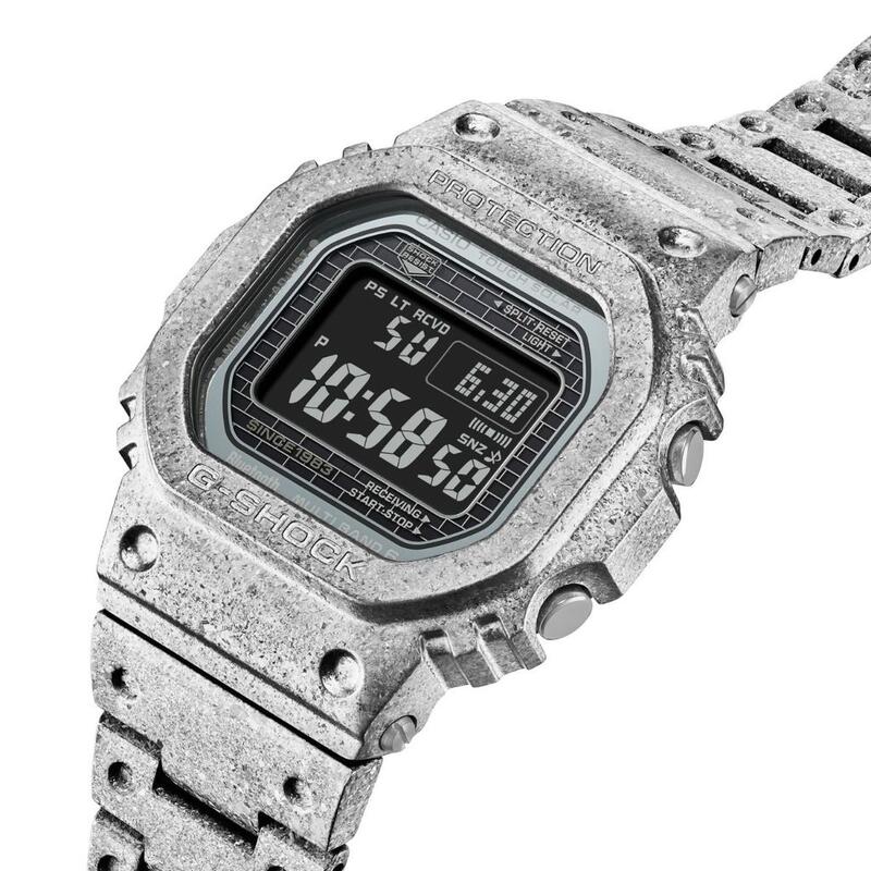 Casio Digitaal  Horloge Zilverkleurig/Zwart GMW-B5000PS-1ER