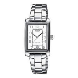 Casio Analogique Femme Blanc / Argent LTP-1234PD-7BEG