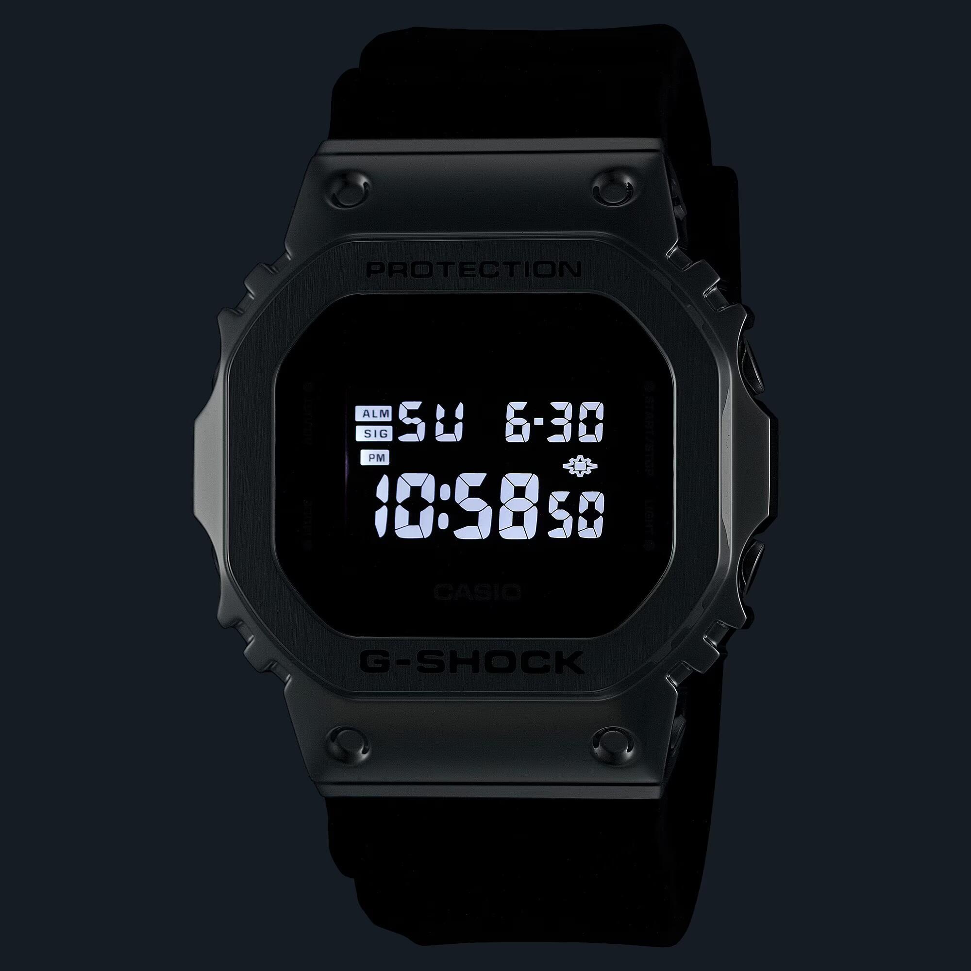 Casio Digitaal  Horloge Zwart/Zwart GM-5600U-1ER 5/6