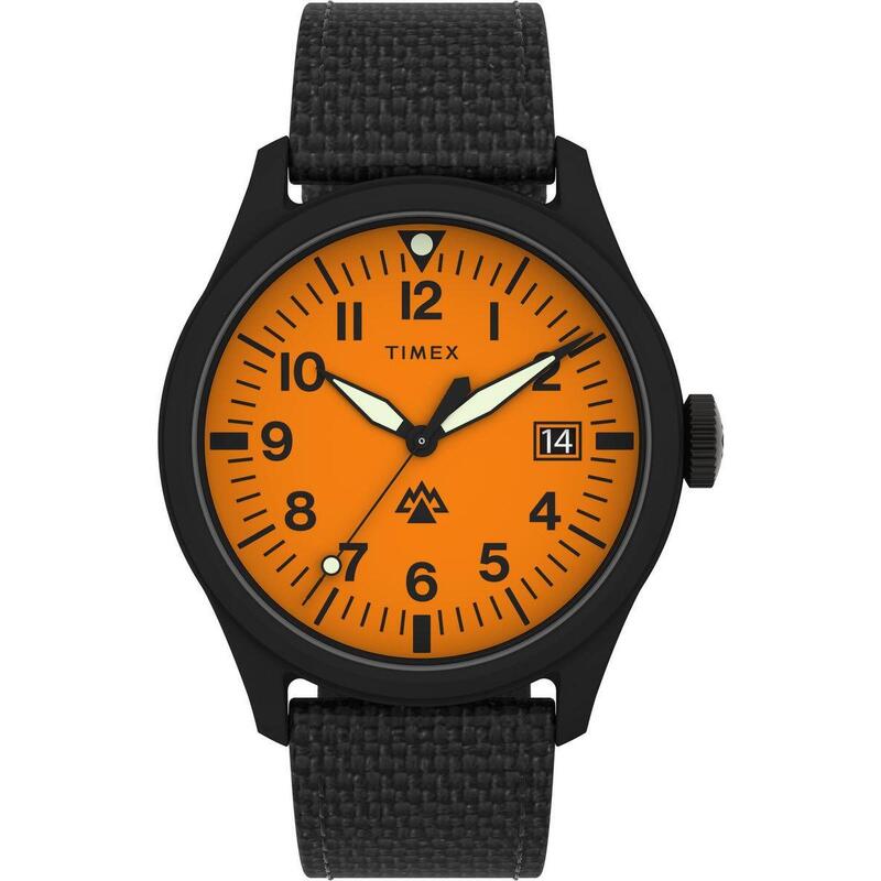 Timex Analogique Hommes Orange / Noir TW2W23700