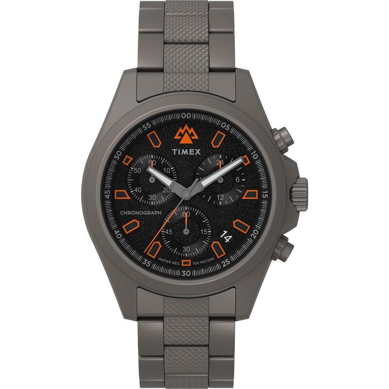 Timex Chronographe Hommes Noir / Gris TW2W45700