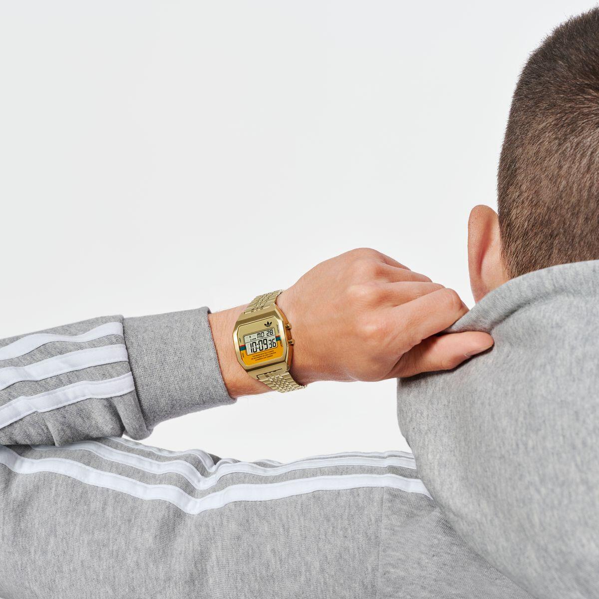Adidas Originals Digital Montre Doré/Multicolore AOST23555 4/6