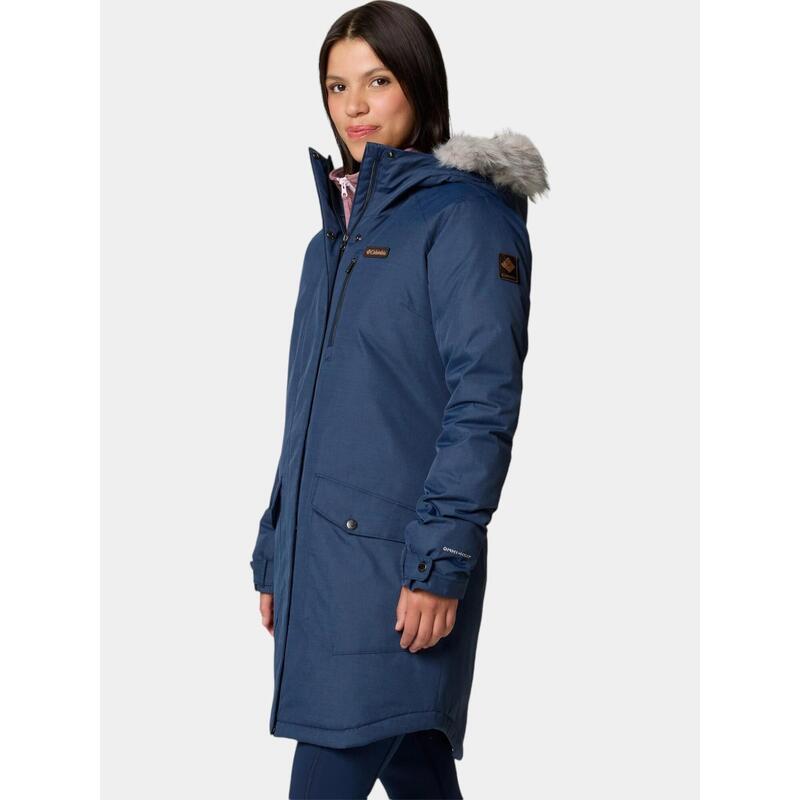 Suttle Mountain Long Insulated Jacket női télikabát - kék