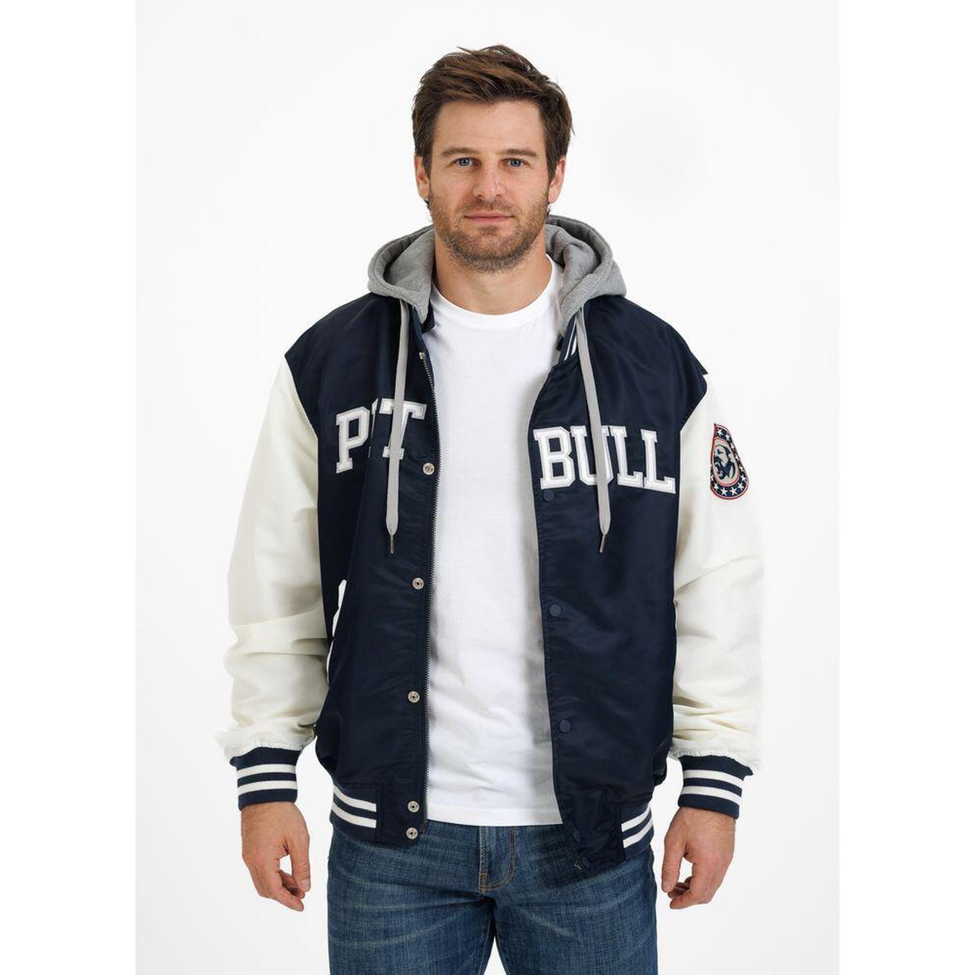 Kurtka przejściowa męska Pitbull z kapturem Falcon Ridge