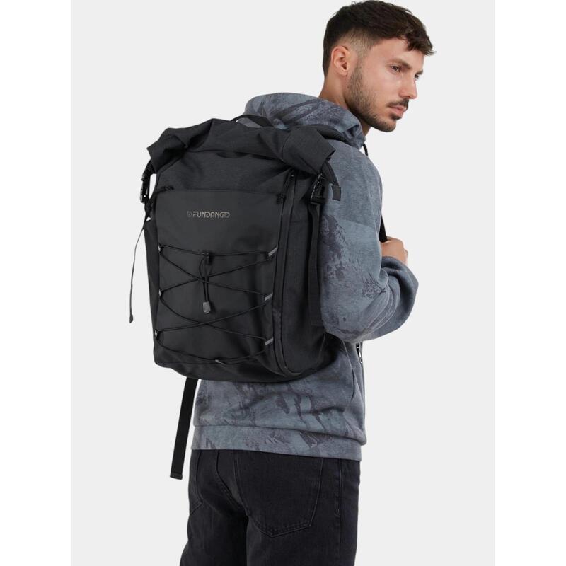 Damon Backpack férfi hátizsák - fekete