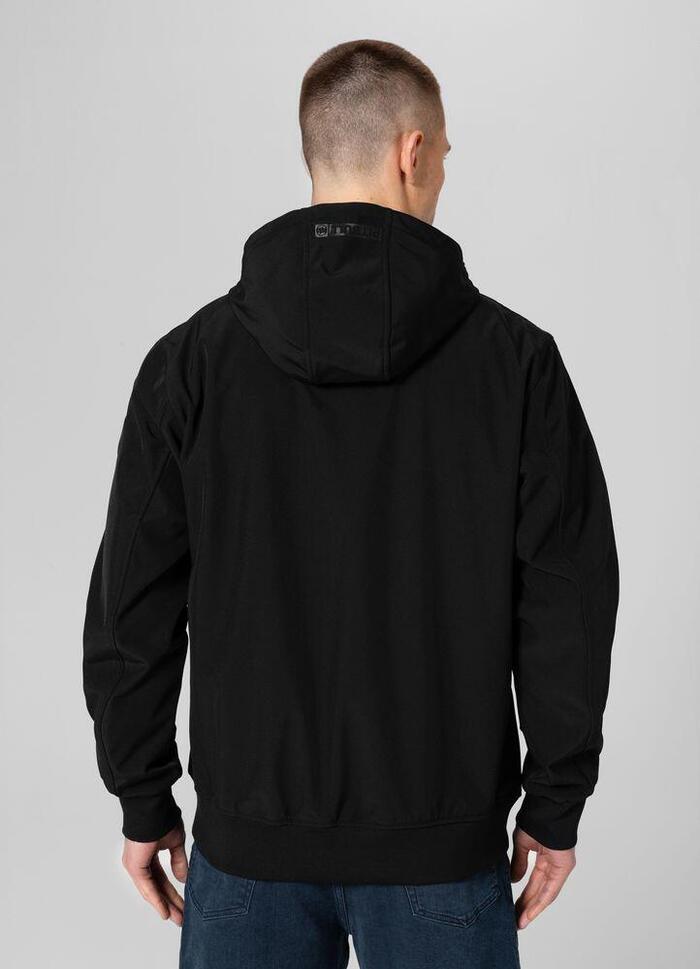 Kurtka męska Pitbull z kapturem Softshell Midway II