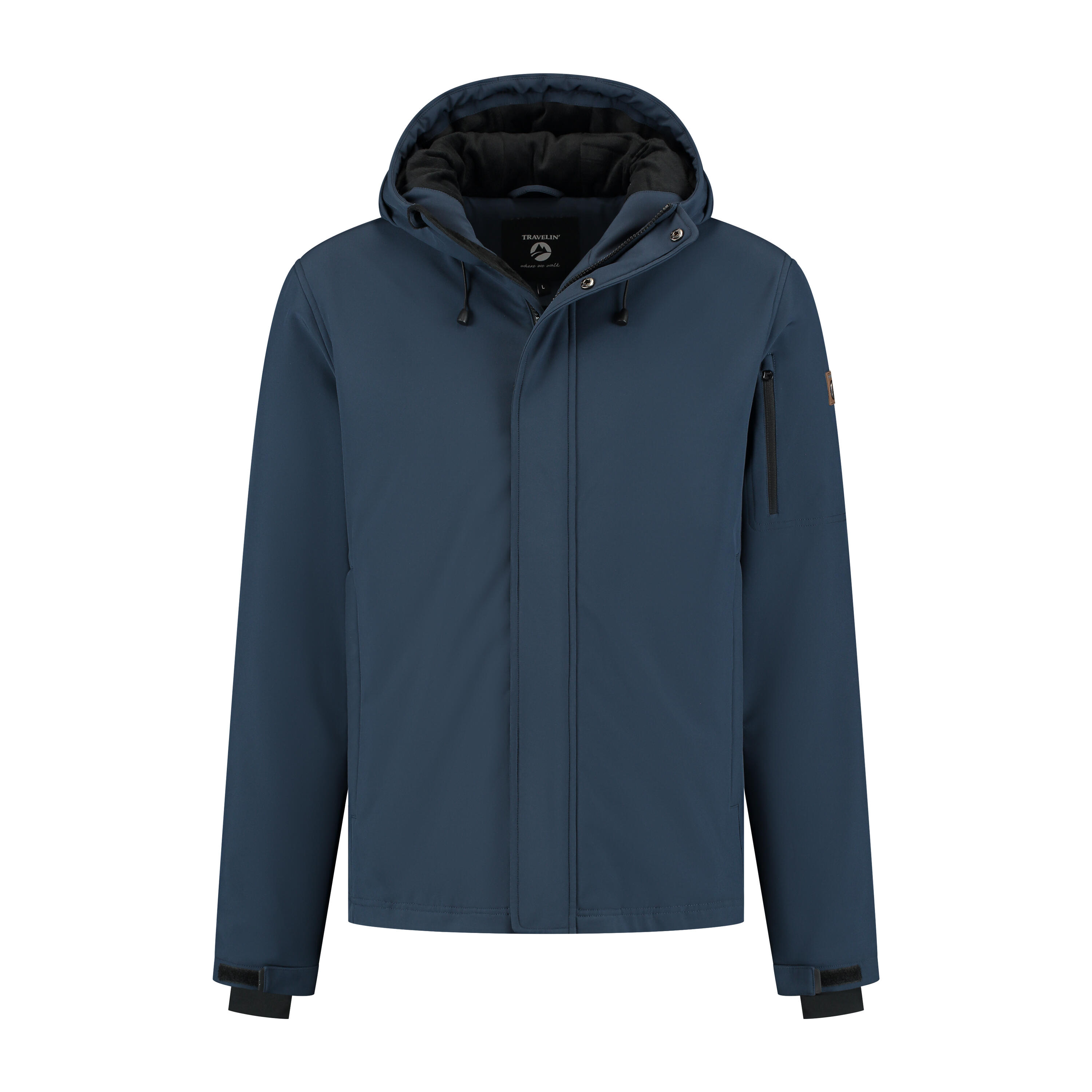TRAVELIN' Outdoor softshell jas - Water- en winddicht - Heren - Esben