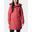 Jacheta de iarna Suttle Mountain Long Insulated Jacket - rosu femei