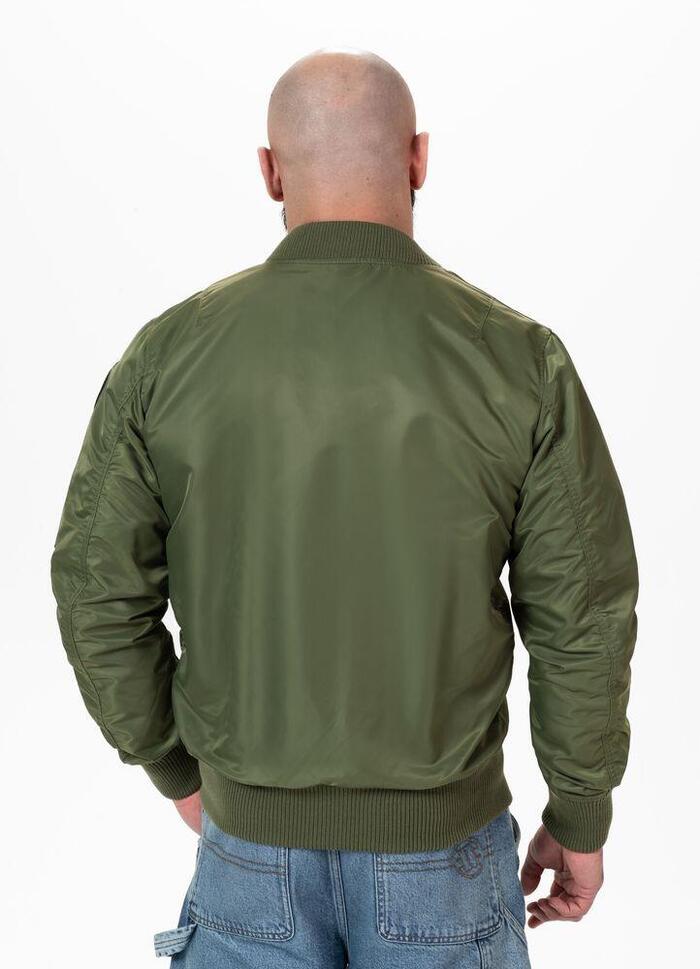 Kurtka przejściowa męska Pitbull MA-1 Logo
