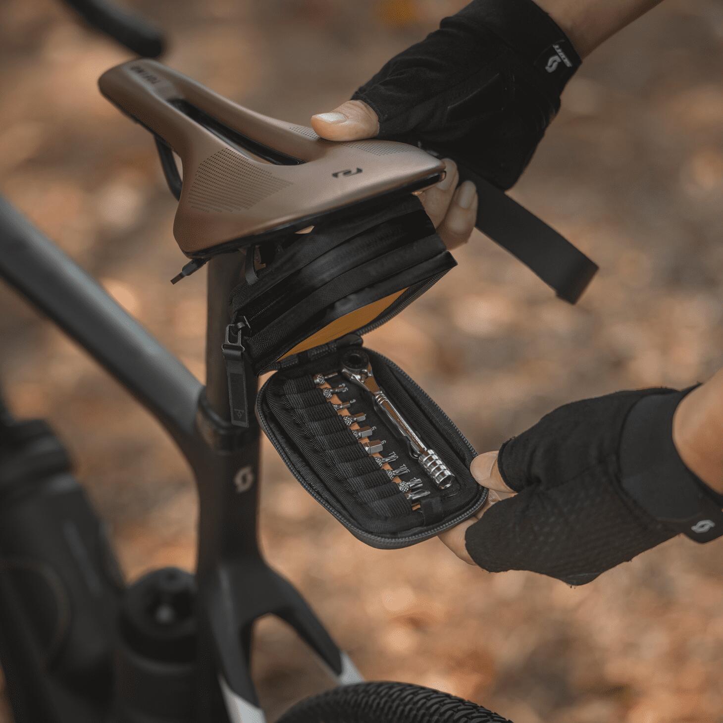 Topeak Elementa Gearbag Loaded Bike Saddle Tool Bag 5/7