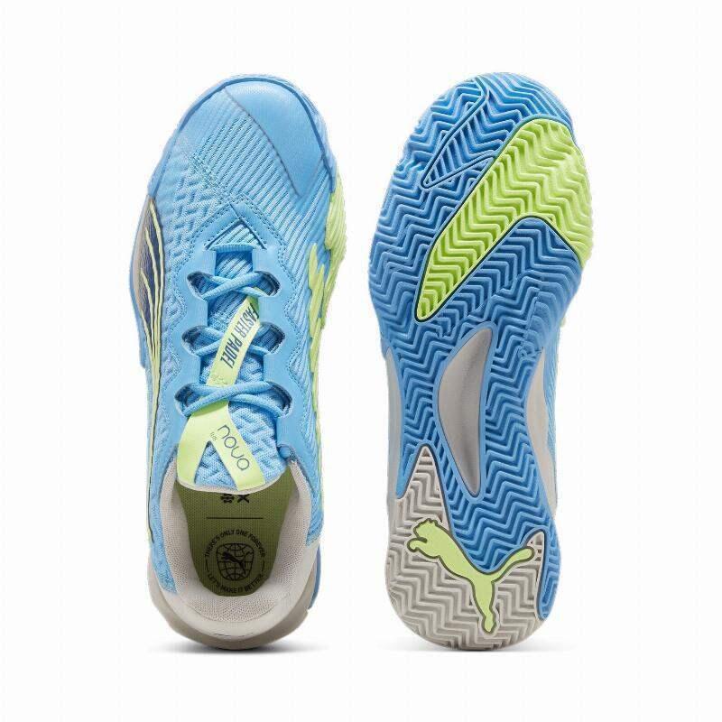 Zapatillas Puma Nova Elite Azul Amarillo Gris -  - 43 4/5