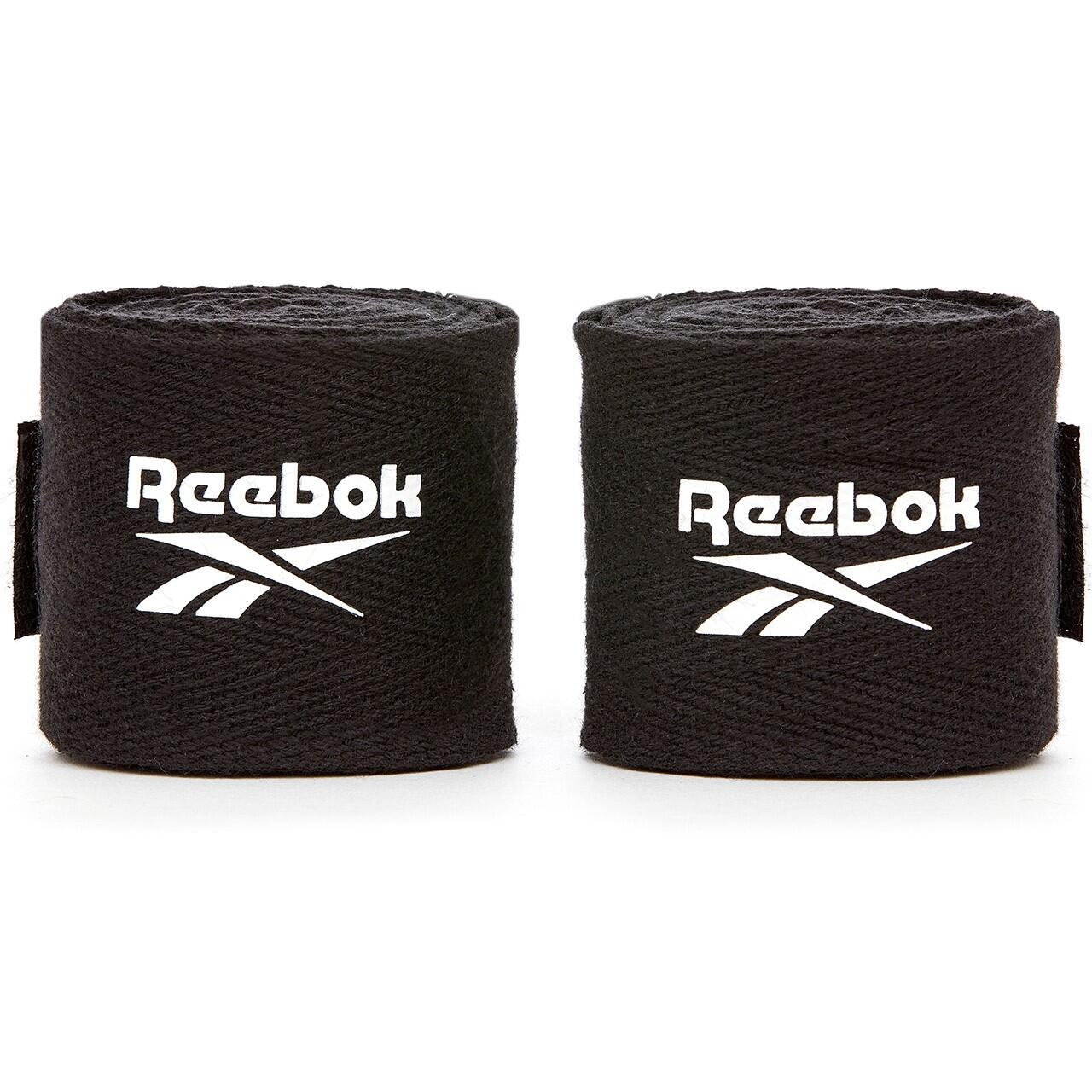 REEBOK Rukojeťové bandáže Černý
