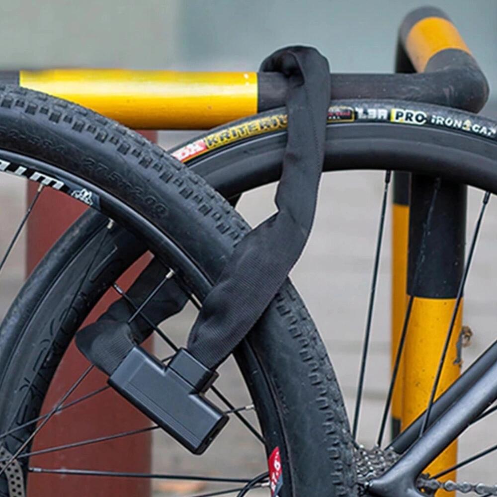 Rockbros fietsslot met sleutel Rockbros 0,97 m - zwart 2/3