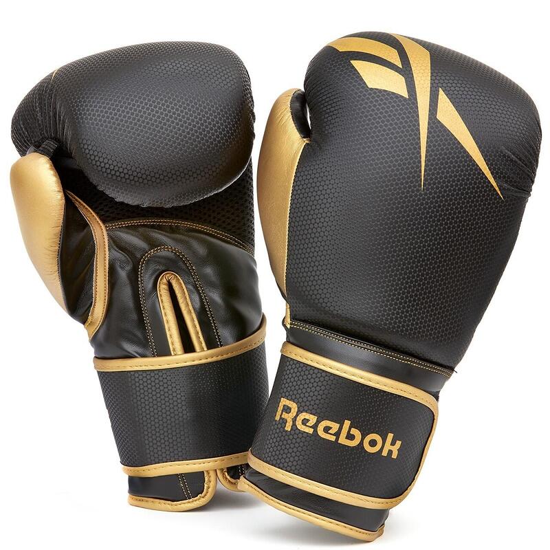 Reebok Boxhandschuhe Pro Schwarz/Gold 14 OZ