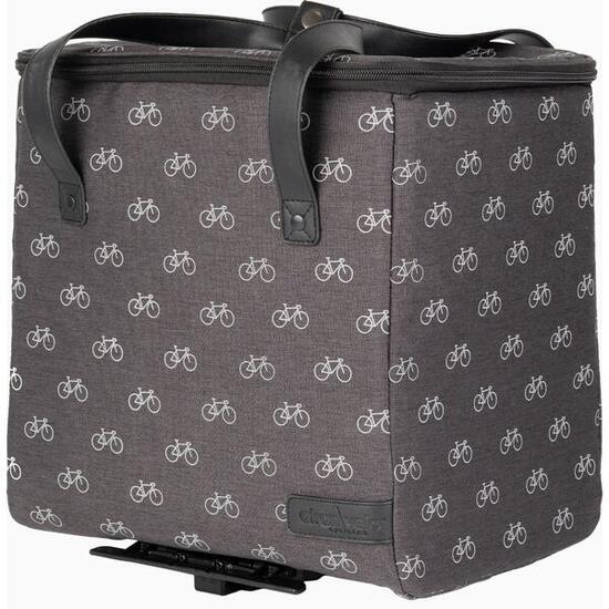 Fahrrad- Kühltasche "Cool AVS", grau