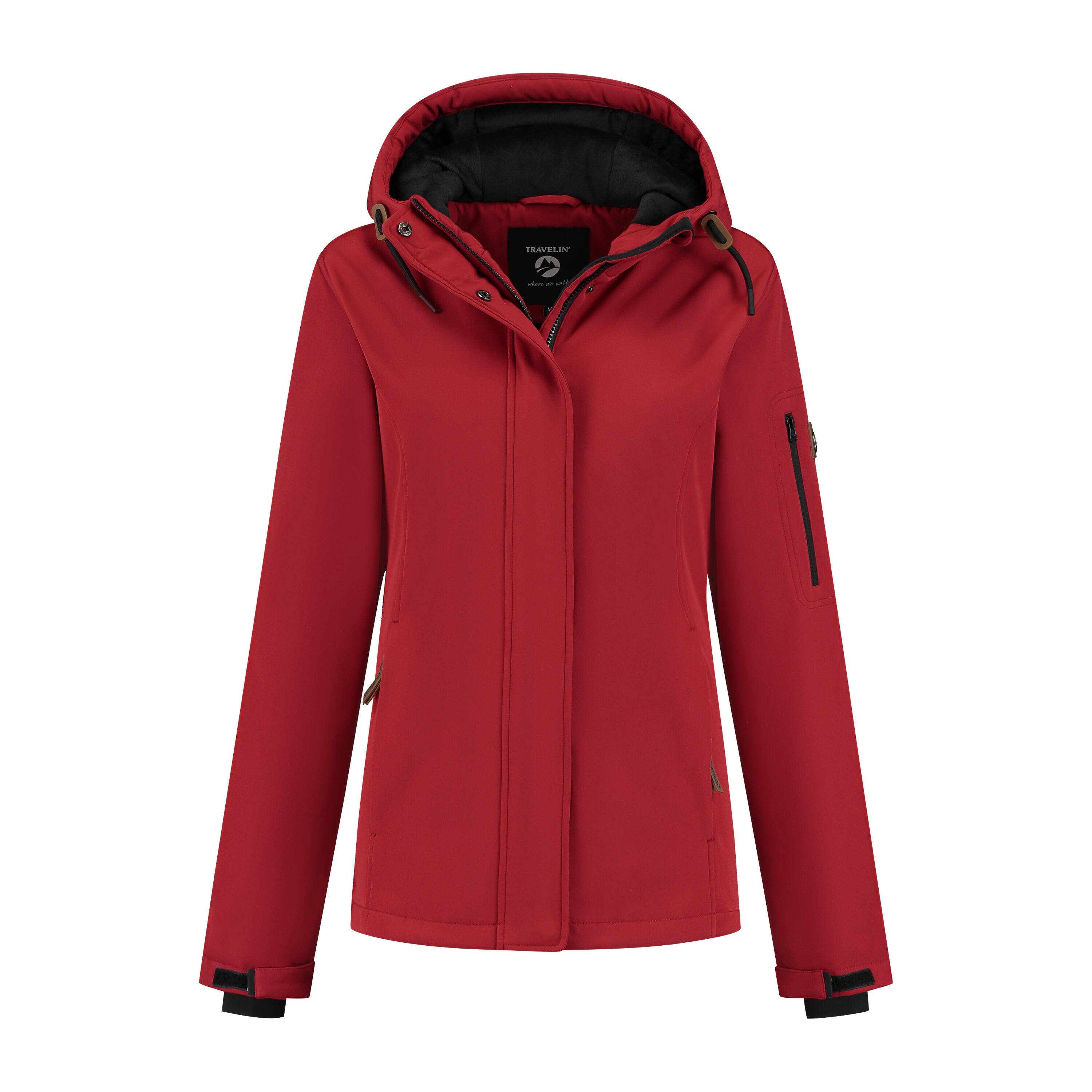 TRAVELIN' Outdoor softshell jas - Water- en winddicht - Dames - Mette