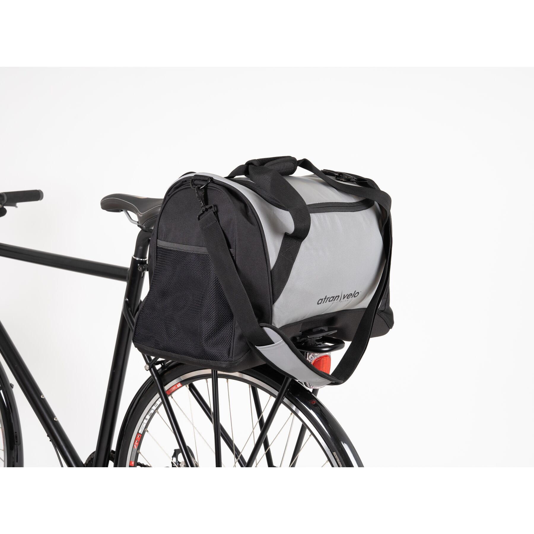 AtranVelo AVS Pulse Duffle Bag Black Reflective 36 Litre 3/3
