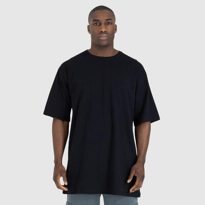 Unisex Oversize T-Shirt Eclipse Schwarz