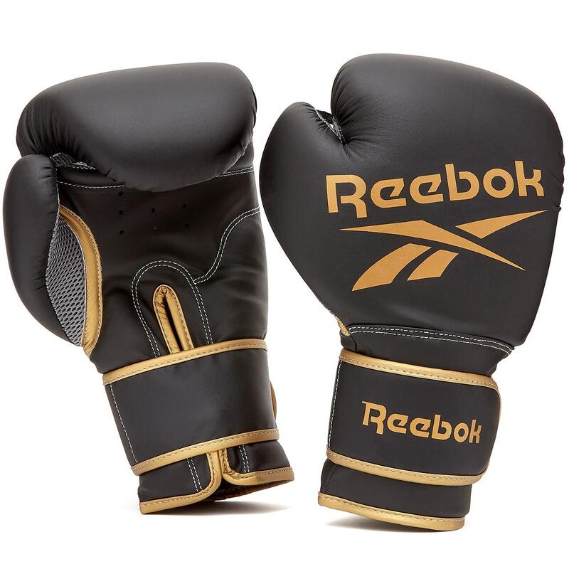 Reebok Boxhandschuhe Schwarz/Gold 12 OZ