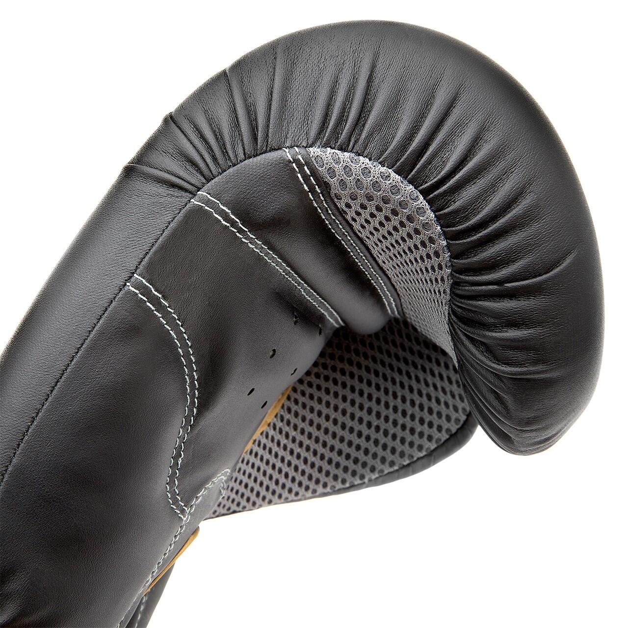 Reebok Boxhandschuhe Schwarz/Gold 10 OZ 6/7