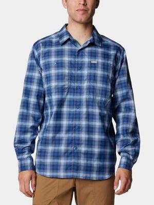 Camicia da trekking da uomo Silver Ridge Utility Lite Plaid