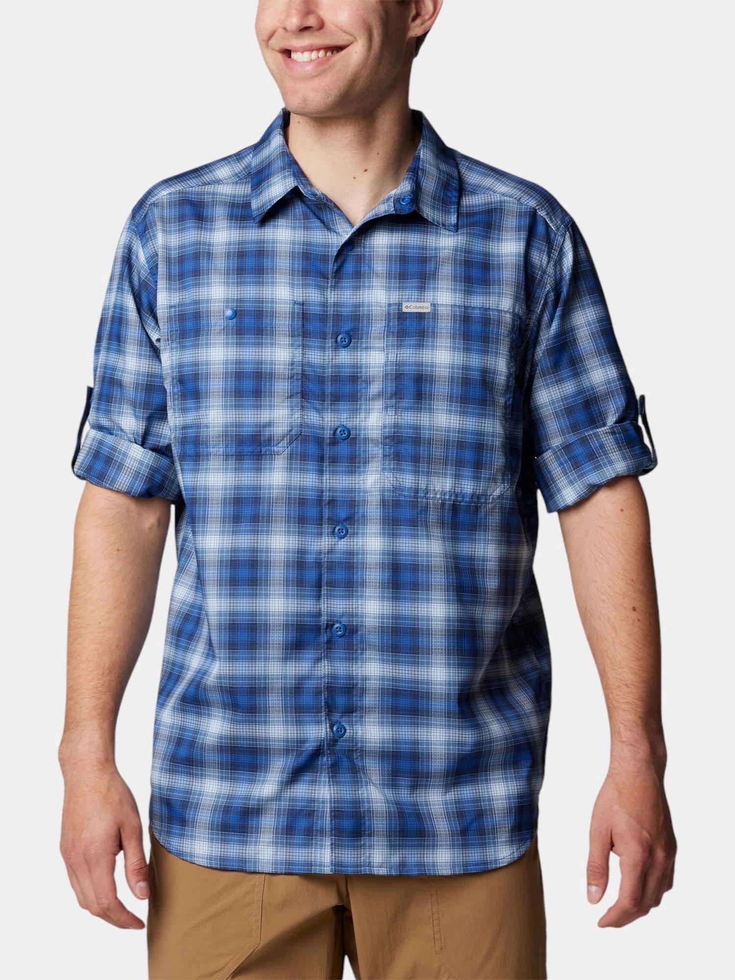 Camicia da trekking da uomo Silver Ridge Utility Lite Plaid 4/7