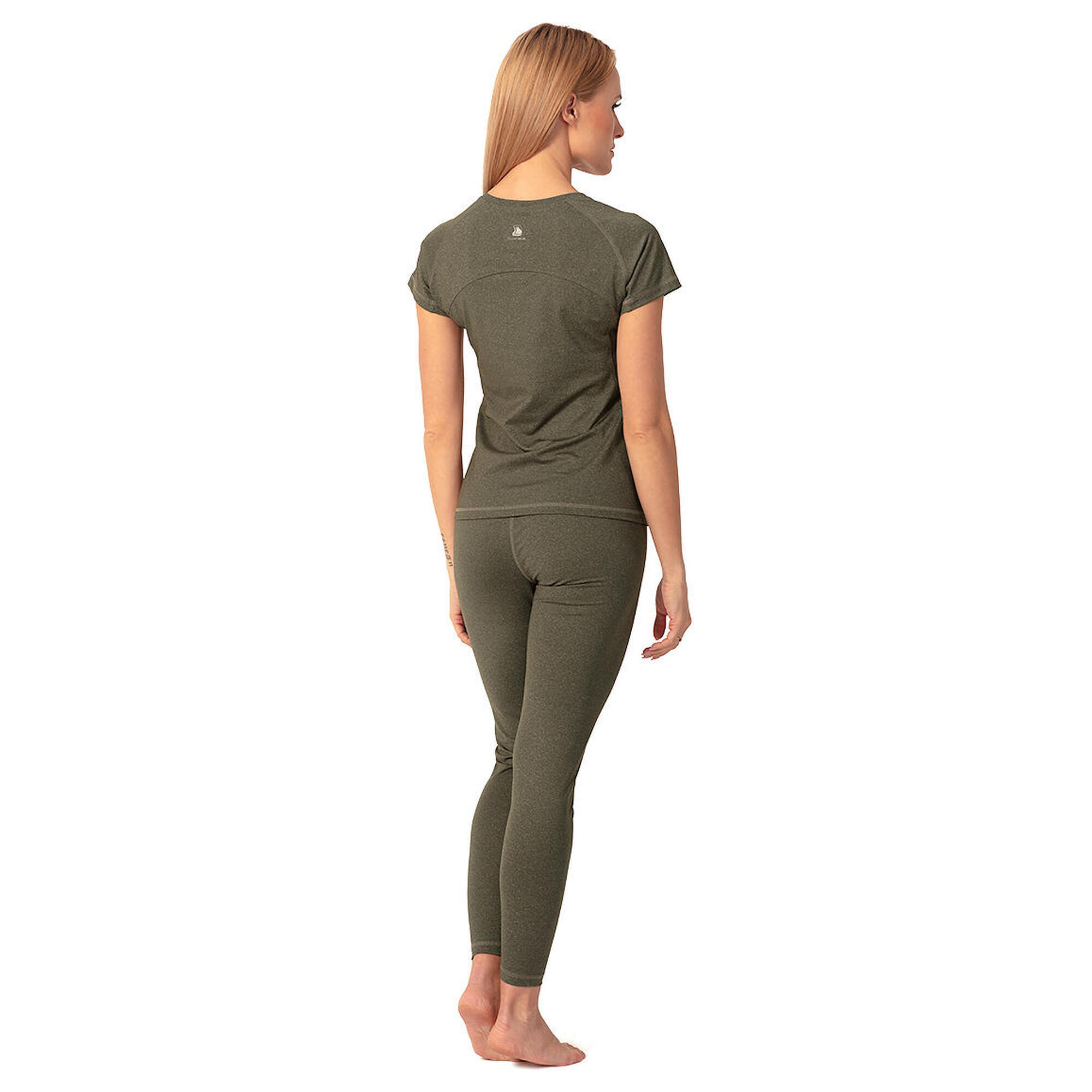 Tricou termic de teren California realizat din boabe de cafea reciclate