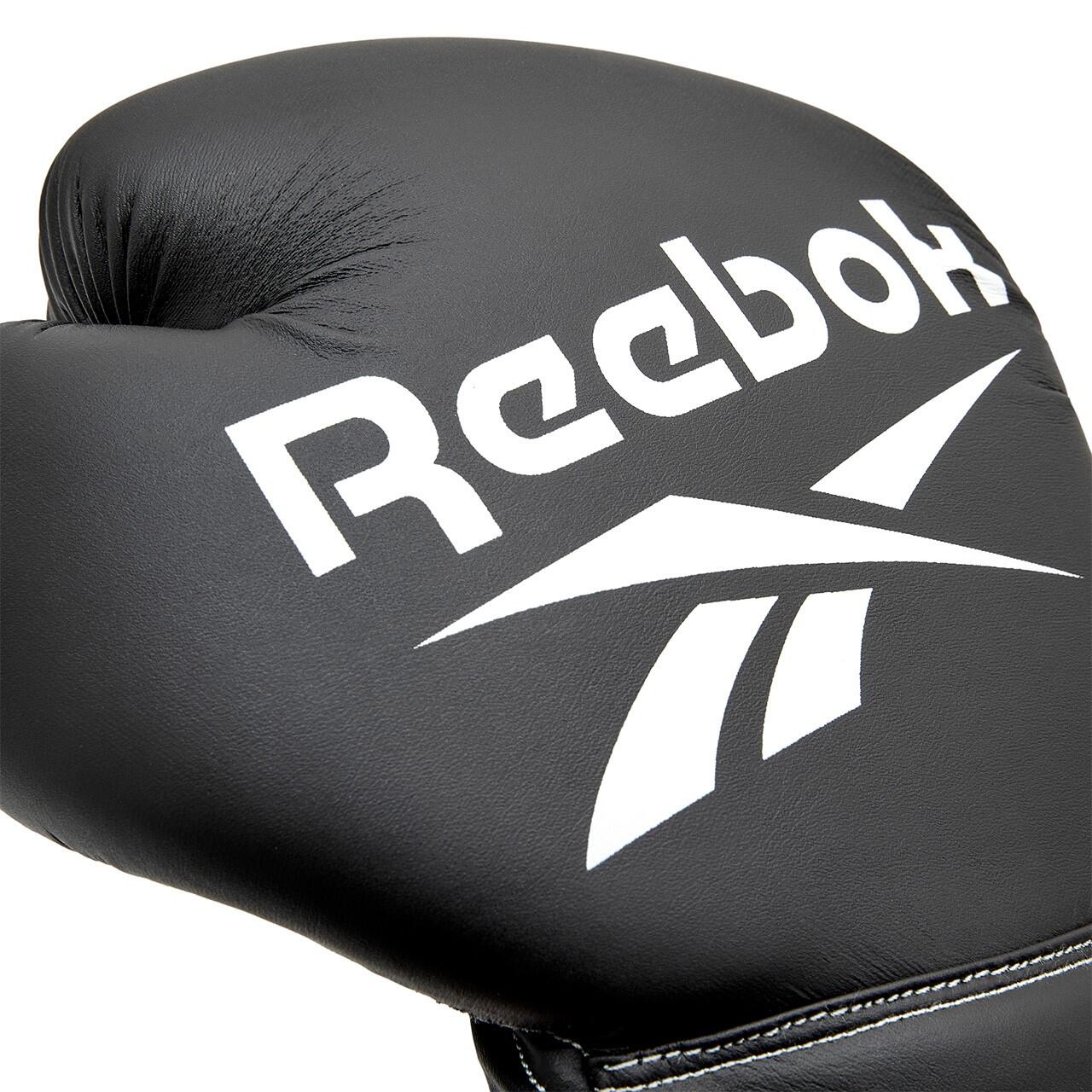 Guantoni da boxe Reebok neri/bianchi 10 OZ 3/7